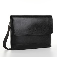 Male bag, black color