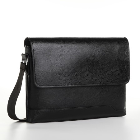 Male bag, black color