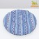 Animal Stear "Scandinavia", 45 x 45 x 10 cm, blue