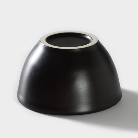 Porbone porcelain, 150 ml, d = 9 cm, h = 5 cm, black color-2