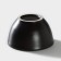 Porbone porcelain, 150 ml, d = 9 cm, h = 5 cm, black color