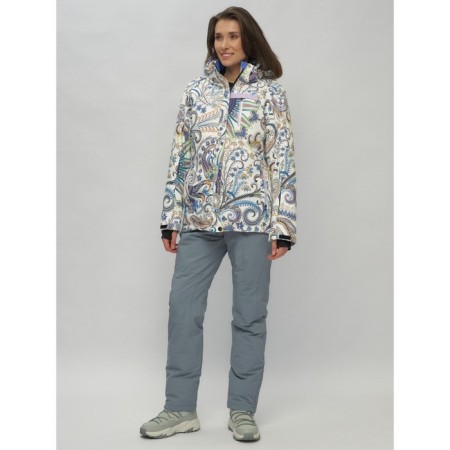 Ski costume is female, size 42, colorful color-1