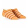 Socks for girls, size 20-22, orange color, amber