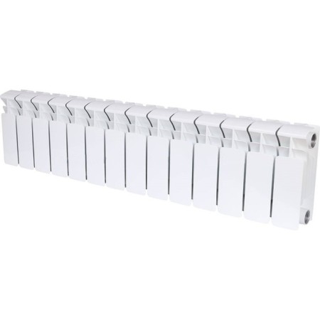 Bimetallic radiator Rifar Base, 200 x 100 mm, 14 sections, side connection