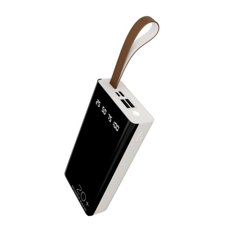 External battery More Choice PB60-20, 20,000 mAh, 2xusb, 2.1 a, white-2
