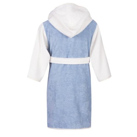 Children's robe 4-6 years Barney, blue color-1