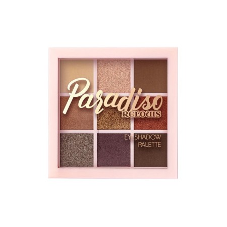 Palette Feature Eyes Relouis Paradiso Nude No. 01 nude, 9 tones, 4 textures