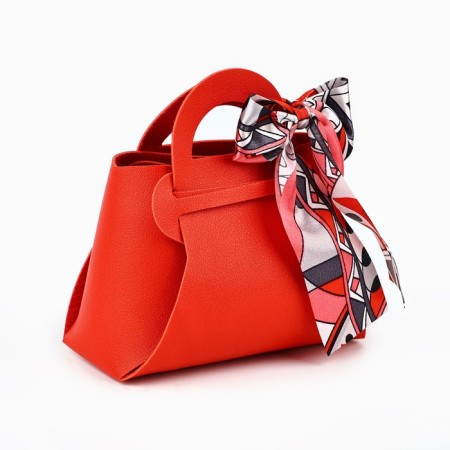 Gift handbag "red", 12 x 13 x 5.5 cm-1