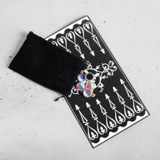Backgammon in a bag with the President field, 13 x 20 cm