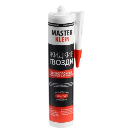 Liquid nails Master Klein, especially resistant, for panels, white, 310 ml/440 g