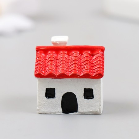 Figure for Florarium Polystone "One -story house" 2.5x1.8x2.5 cm-4