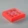 Packaging for sweets 9 pcs, 14.5 x 14.5 x 3.5 cm, red