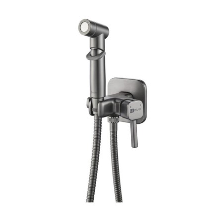 LEMARK SOLO LM7165GM bideter, with hygienic shower, built -in, brass, graphite 97973