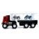 Truck Inertial "Avtovos", with 2 ATVs, color mix