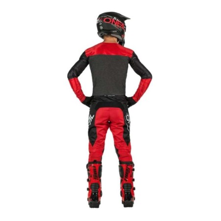 Jersey O’Neal Mayhem Hexx, male, size XXL, red, black-3