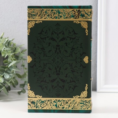 Safe Brush tree to the leatherette "Philosophy of money" 3d embossing 21x13x5 cm-6
