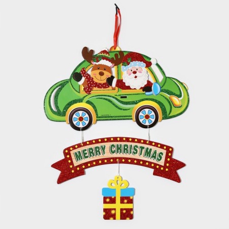 Decorative decoration (suspension) "Merry Christmas" 45x38.5 cm-1
