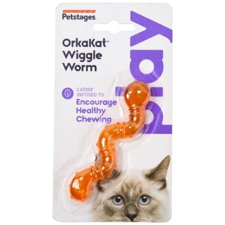 Petstage toy "Opka Worm" for cats-1