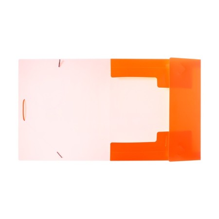 Elastic band A5, 500 μm, Calligrata, spine 30 mm, neon, orange-3