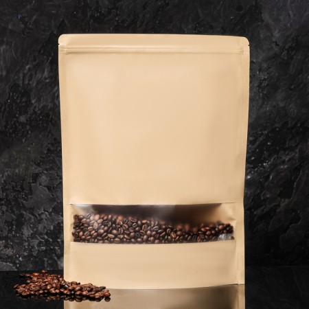 Zip-Lock package Craft with a rectangular window, 30 x 40 x 4 cm-1