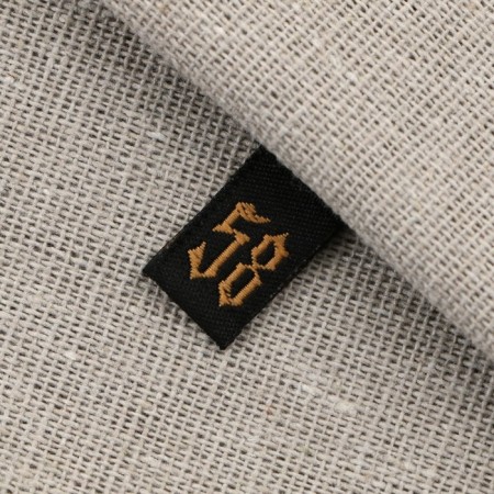 Textile strip "58", 4.6 x 1 cm
