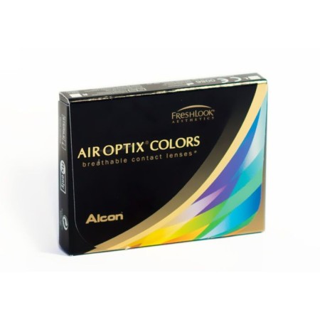 Color contact lenses Air Optix Aqua Colors Green, 4/8.6 in a set 2pcs-1