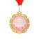 Wedding medal, with the tape "Wooden Wedding. 5 years", D = 70 mm