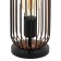 Roccamena desktop 60W E27, black, copper
