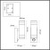 Wall lamp IP44 LED GU10 14W