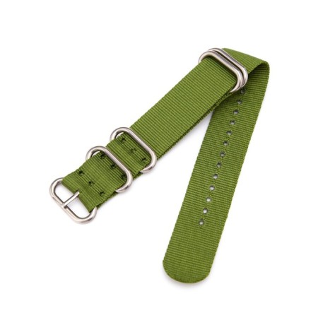 Solomon watch strap, 24 mm, l-27 cm, green-1