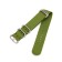 Solomon watch strap, 24 mm, l-27 cm, green