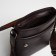 Men's bag over the shoulder, Textura, external pocket, brown color