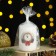 Candle column with a drawing "New Year's motifs" 50*80 mm, watch