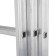 Tundra staircase, three -section, aluminum, 11 steps