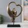 Polystone souvenir "Two in the heart" for metal 19.4x10.4x31.5 cm