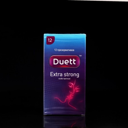 Duett Extra Strong Condoms 12 pcs-1