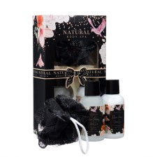 Gift set of Natural Body SPA: shower gel 100 ml, lotion 100 ml, washcloth