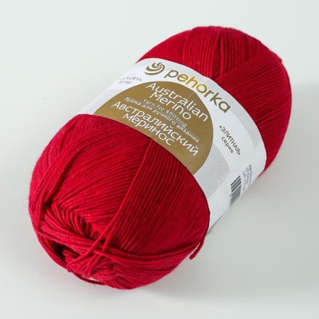 The yarn "Australian Merinos" 95%Merinos. wool, 5% acrylic volume 400m/100g (07-border)-4