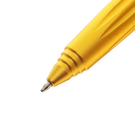 Balloon Metallic Calligrata "Tactical", rotary, golden-1