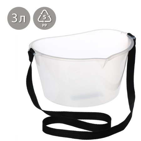 Berry collection capacity, 3 l, transparent-7