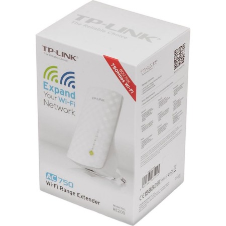 TP-Link wireless signal repeater (RE200) AC750 White-7