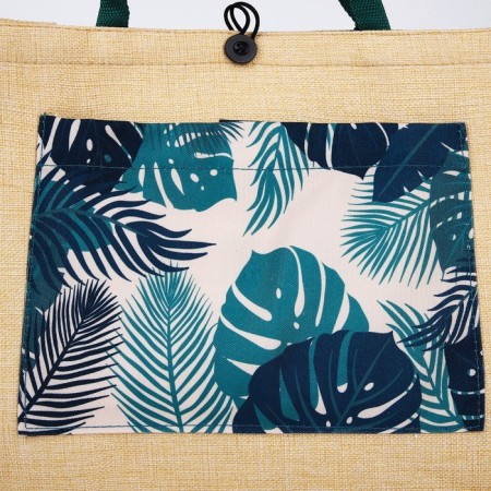 Bag Women's Beach "Tropics", 35x30x14 cm-4
