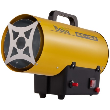 Thermal gas gun Ballu BHG-15LS, 15 kW, up to 150 sq.m.