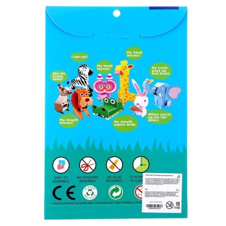 Set for creativity Soster 3D figures "Giraffe"-4
