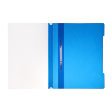 Folder - Calligrata Grounder, A4,160 microns, blue, transparent top-3