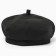 Beret, black color, rr 56cm