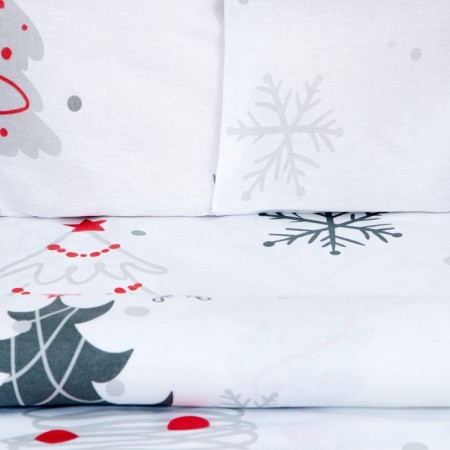 Bed linen Ethel 1.5sp "Christmas spruce" 143*215cm, 150*214cm, 70*70cm-2 pcs-9