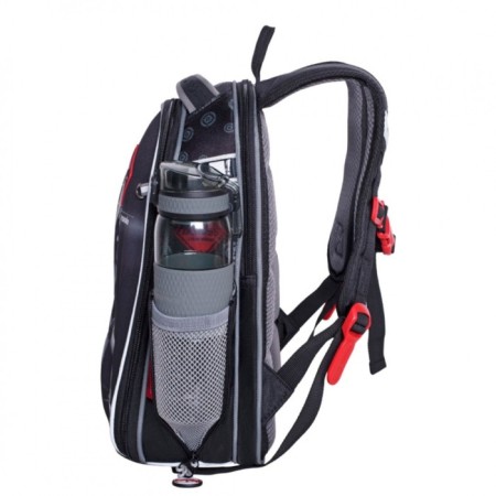 Frame backpack 35 x 26 x 14 cm, Across 490, filling: bag, gray 23-490-5-2