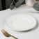 Porcelain plate porcelain pies of share "Estete. Gerda ", d = 18 cm, white color