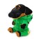 Soft toy "Baby Baby. Dinosaurus ", in overalls, 19 cm